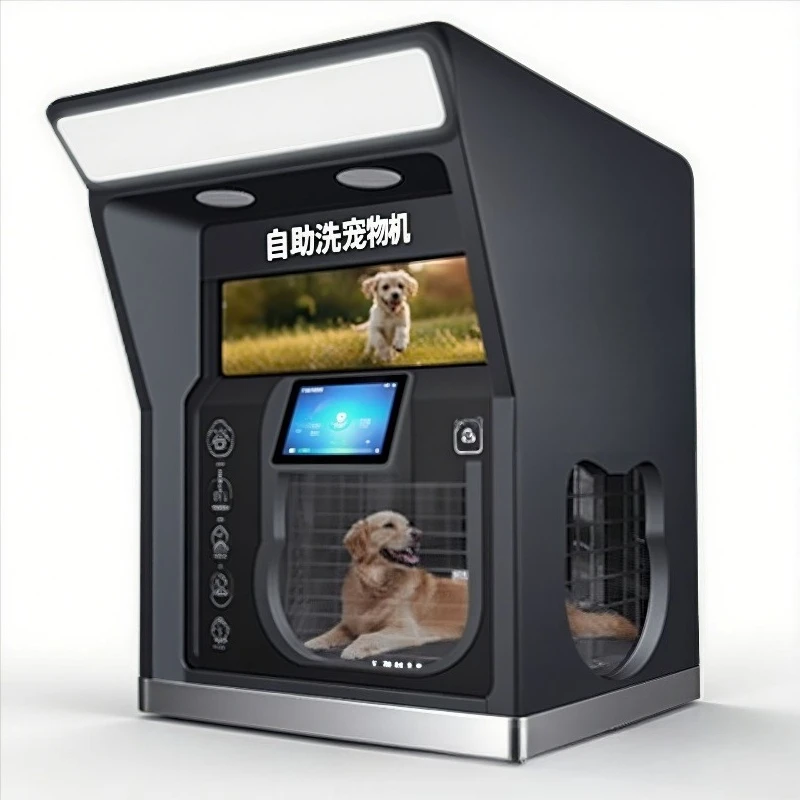 

Automatic pet bath machine Intelligent scan code Self-service bath Sterilization drying All-in-one machine Dog washing