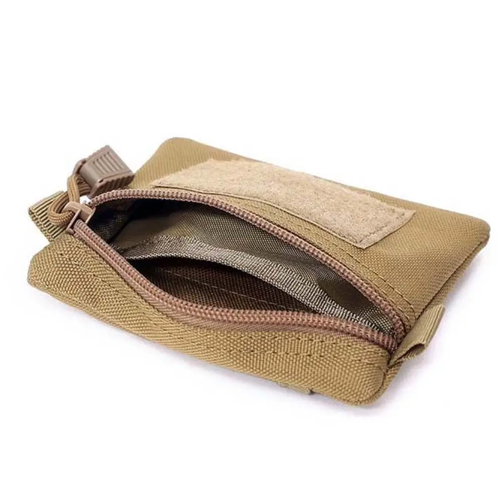 Sleutelkaart Houder Mini Portemonnee Heren Kaart Zakje Geld Pouch Portemonnee Camping Portemonnee Outdoor Heuptas Reizen Rits Heuptas