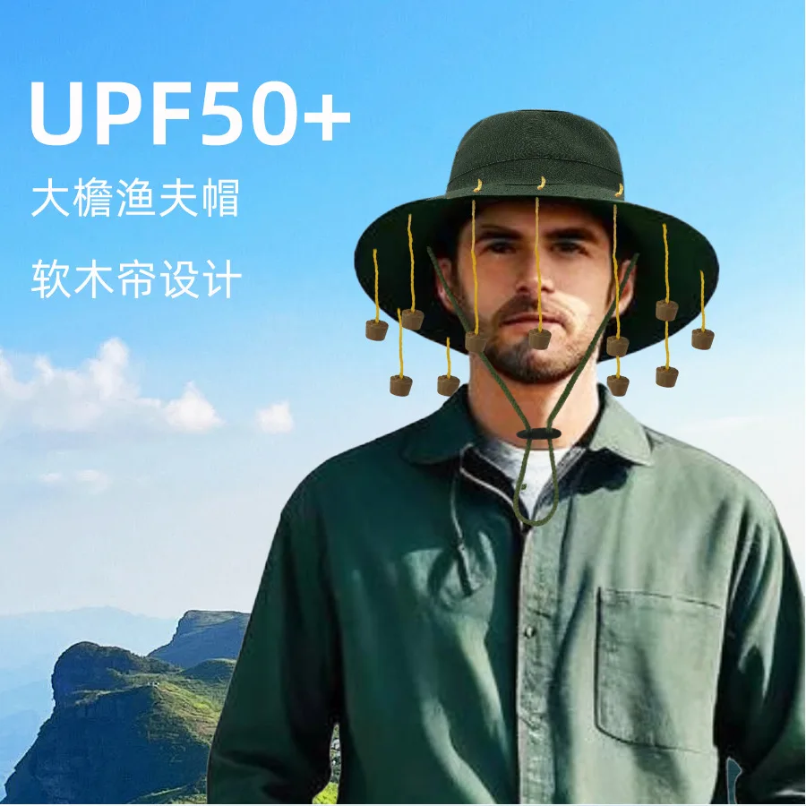 المشي لمسافات طويلة في الهواء الطلق دلو القبعات للنساء الرجال الأسترالية الشعبية قبعة صياد الشمس حماية قبعات للحماية من الشمس قبعة سفر متعددة الاستخدامات #4