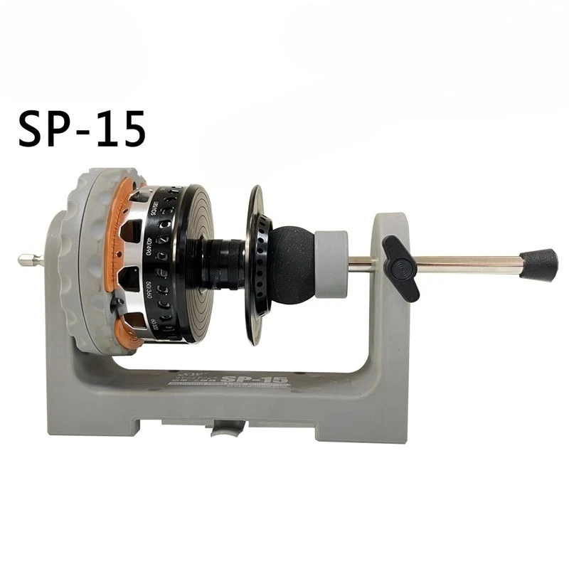 SP-15 Original Fishing Reel Line Winder, Spinning Reel Spool Line Rewinder & Unwinder for Line Bobbin