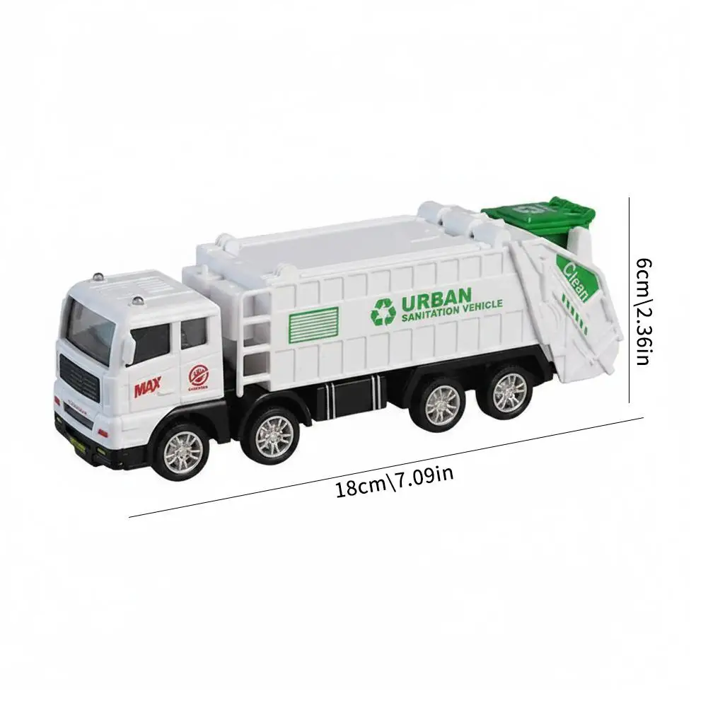 Children Toys Inertia Car Garbage Truck Sprinkler Rescue Engineering Vehicle Friction Powered Simulation Model Boys Gift Puzzle view 6