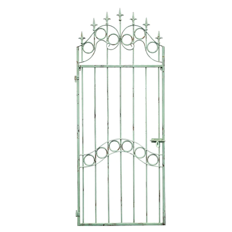 Foreign order thickened garden wrought iron vine climbing frame retro and old craftsmanship garden flower stand floor insert fen