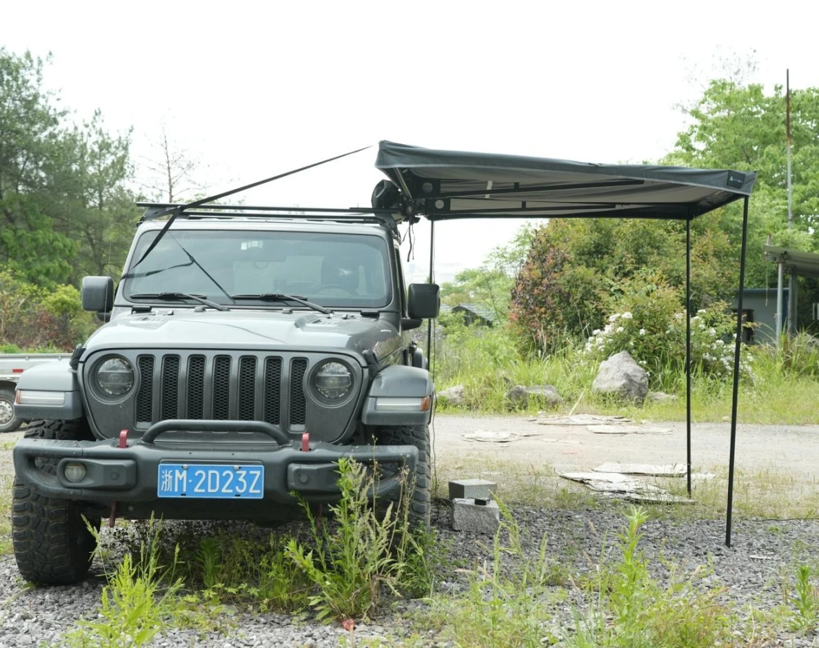 

Складной 180-градусный тент, выдвижной 4WD, уличный навес, палатка для кемпинга, 180, боковой тент автомобиля для путешествий