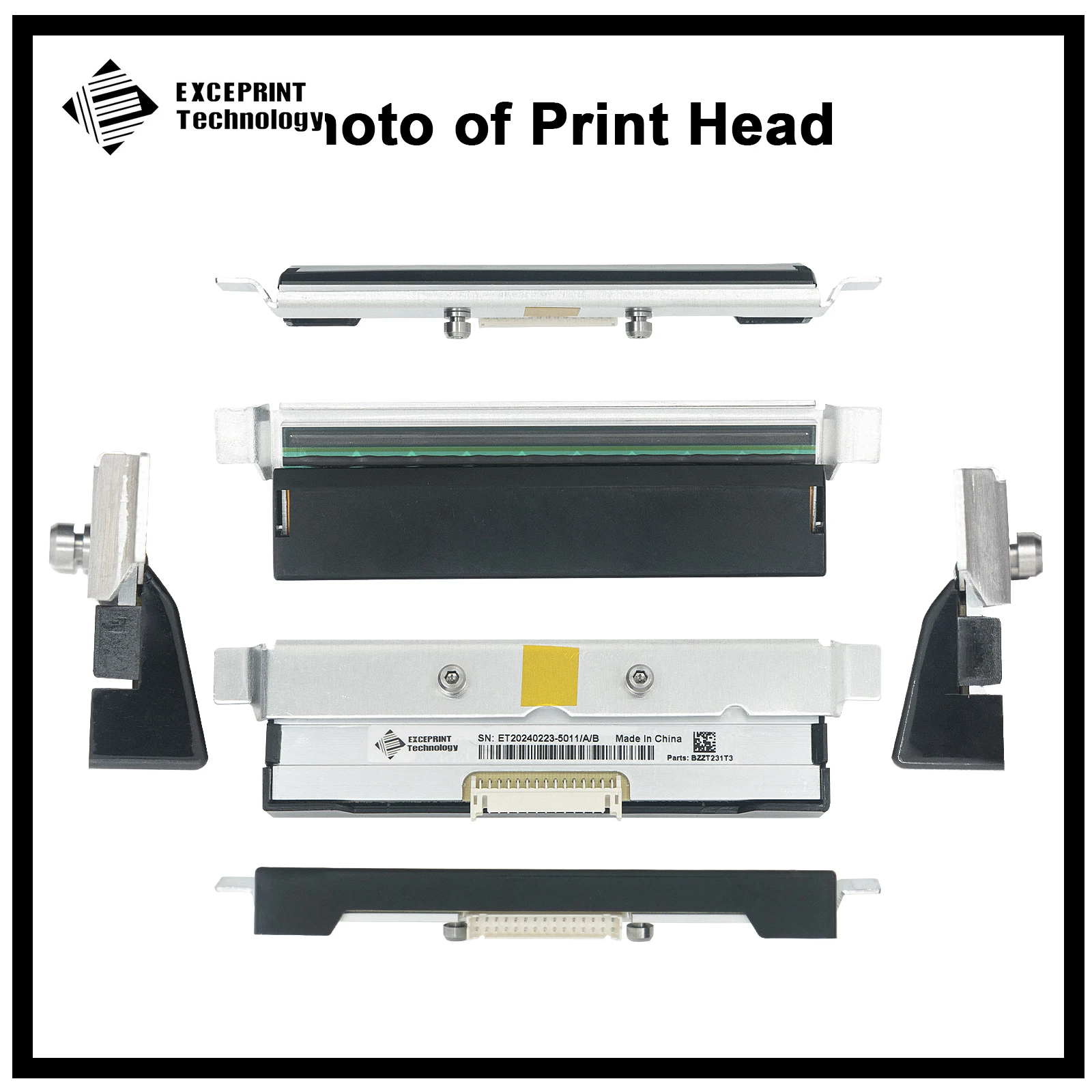 Impressora de etiquetas térmicas, novo, cabeça de impressão para Zebra ZT231, ZT211, ZT111, P, N:P1123335-013, 300dpi