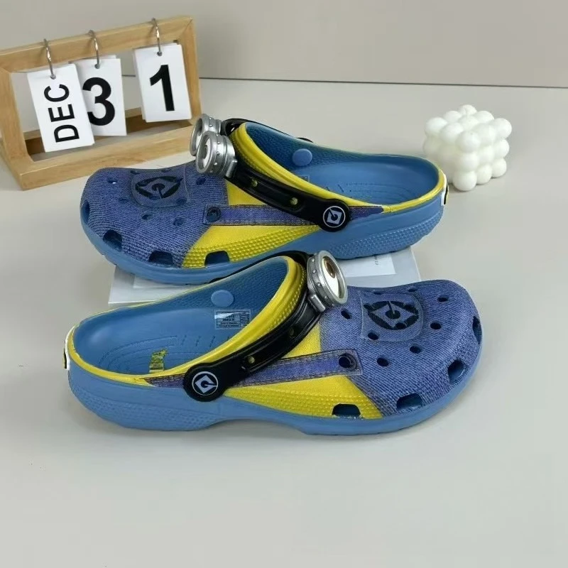 Nuova tendenza sportiva e casual, Car Adventure Minions, scarpe da spiaggia e pantofole casual traspiranti
