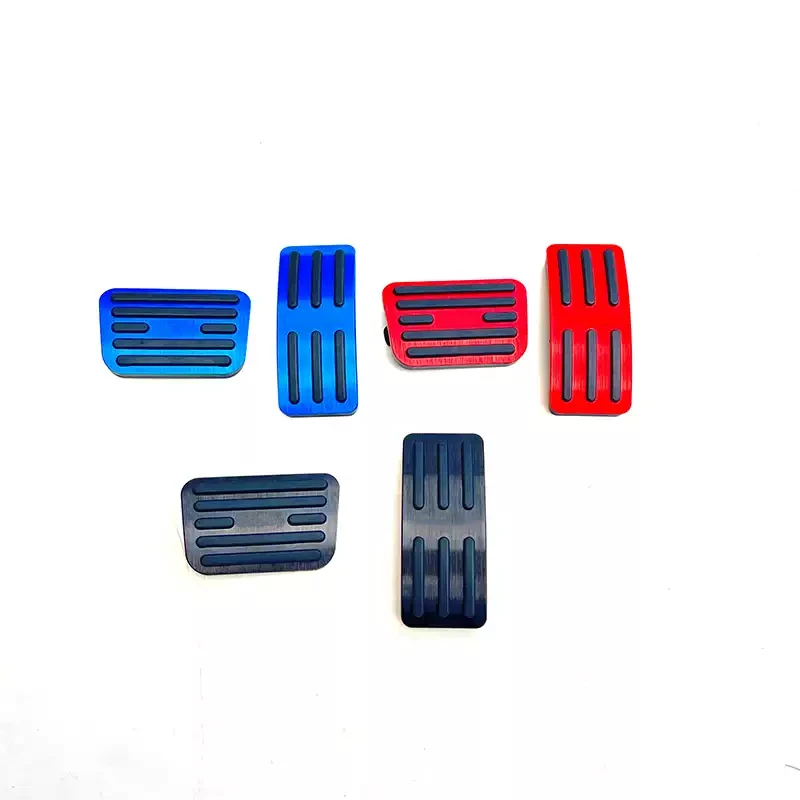 Car Pedals Aluminium Alloy For BYD SHARK 2024-Present Fuel Gas Pedal Brake Non-Slip Pedal Cover Auto Accessories