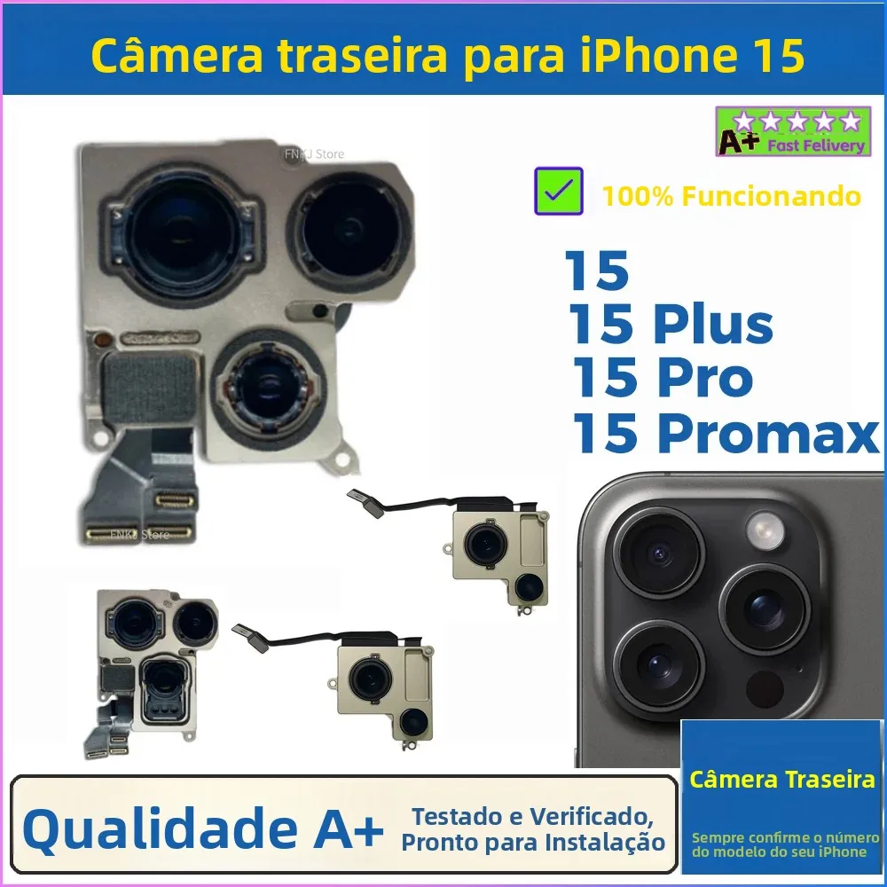 iphone-15-pro-max用バックカメラ、リアメインカメラ、iphone-15-pro-max-15-plus用カメラ、プラグアンドプレイ対応