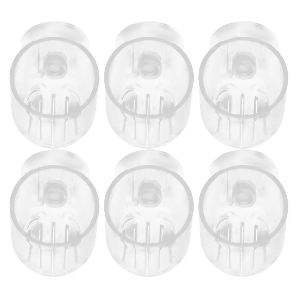 

6pcs Aquarium Flower Pot Fish Tank Plant Holder Acrylic Planter Freshwater Landscape Shelter Aquatic Supplies Pet Decor