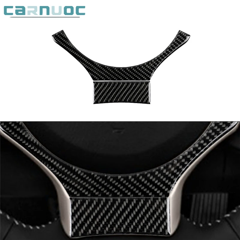 Car Interior Decorative Accessories For Lexus IS250 NX200 IS350 300H 2013-2019 Carbon Fiber Steering Wheel Chin Stickers