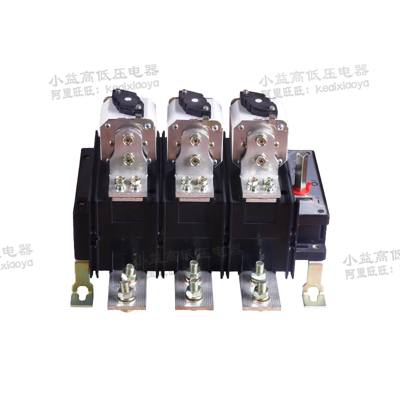 HH15 QSA-1000/3 Disconnect Switch Fuse Unit 1000A/3 Knife Fusion Switch Copper Thick Shanghai People