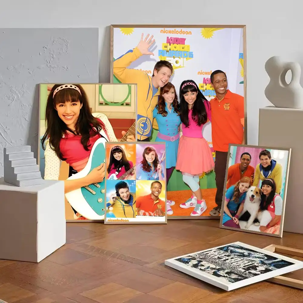 The Fresh Beat Band TV Series Band Poster Gift with prints Home bedroom living room decoration promotion and display