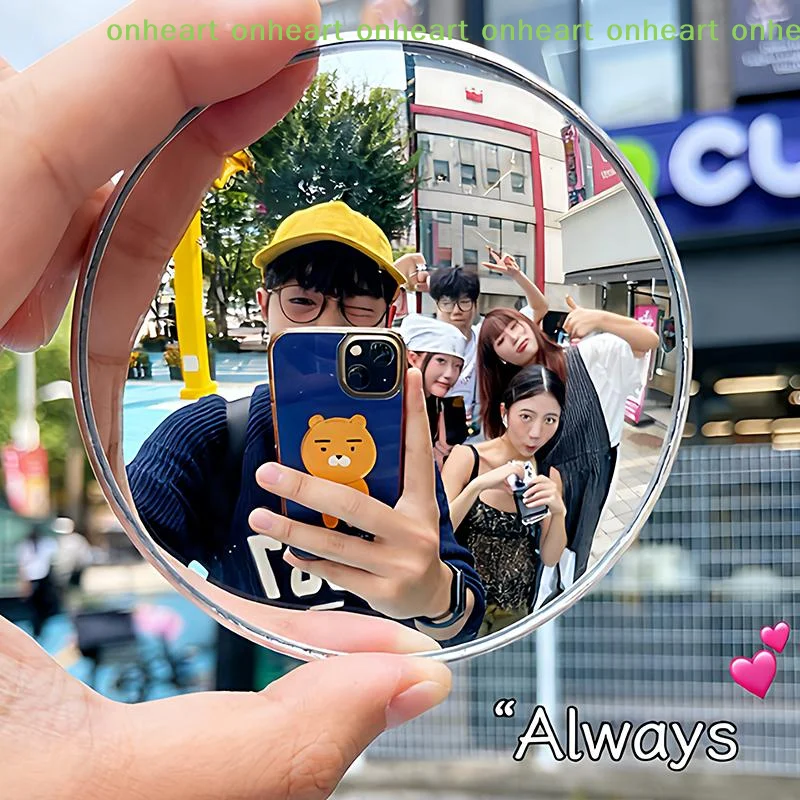 

[C]Enhance Travel Photos Wide-Angle Lens with Professional Round Reflective Mirrors