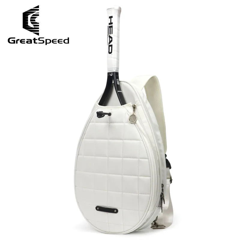 

GreatSpeed Korean Style Tennis Badminton Bag Shoulder Crossbody Bag for Teens Kids - Couples Sports Gear Organizer