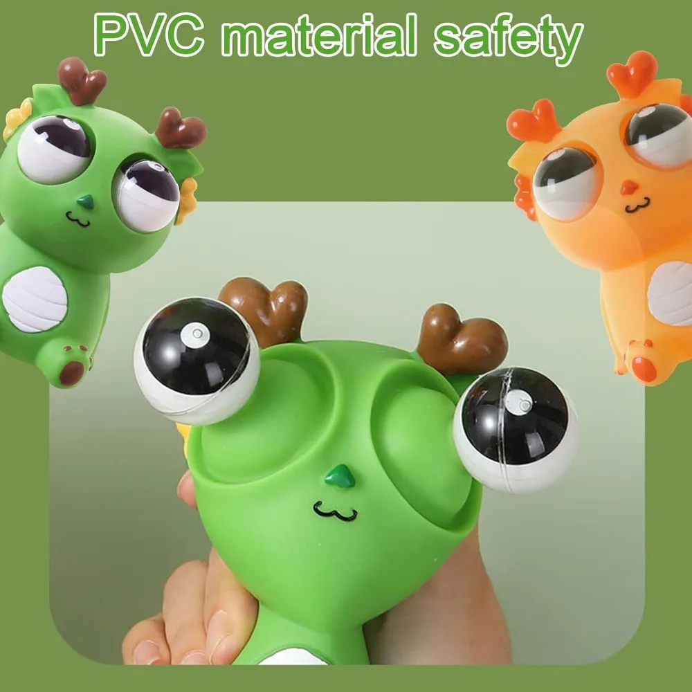Divertente Bulbo Oculare Scoppio Erba Verme Pizzico Giocattolo Grande Bulbo Oculare Rimbalzante Giocattolo Occhio Popping Verme Occhio Popping Creativo Verme Rimbalzante Giocattoli