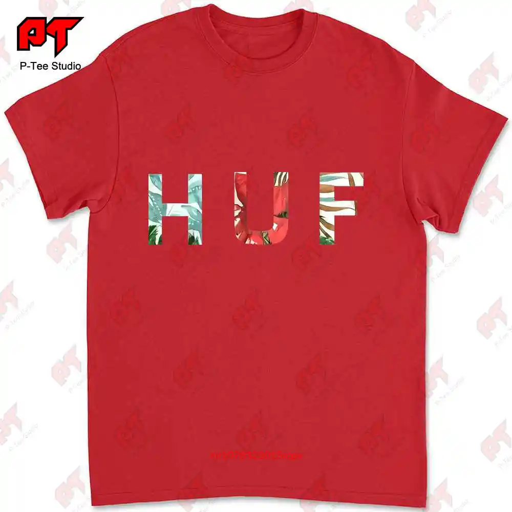 Huf Floral Logo T-shirt KADQ