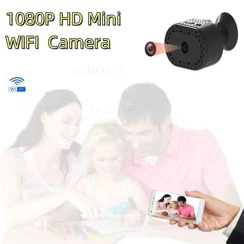 1080P HD Mini Camera WIFI AP/IP Webcam Smart Home Surveillance Night Vision Micro Camcorder Magnetic Motion Detection Espia Cam