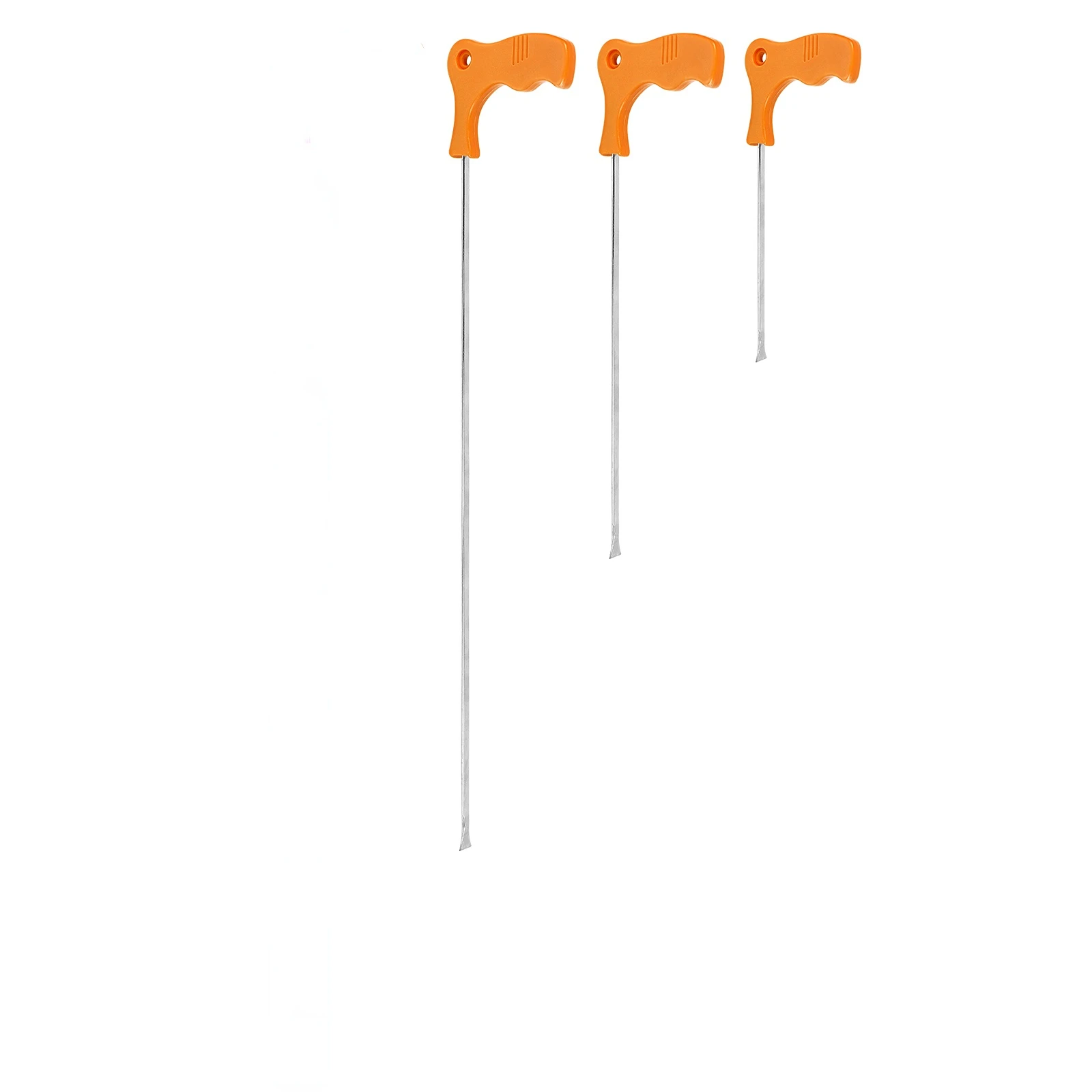 

3 PCS Car Dent Paintless Repair Kits Auto Tools New orange Hung on the Door Car Dent Removal Puller Push Rods