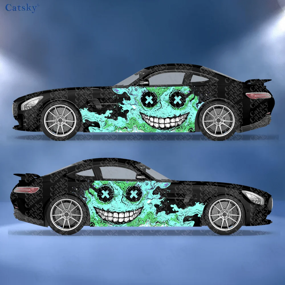 2-adesivi-per-auto-con-occhi-sorridenti-resistenti-anti-sbiadimento-migliorano-l'estetica-del-veicolo-con-decorazioni-in-vinile-audaci
