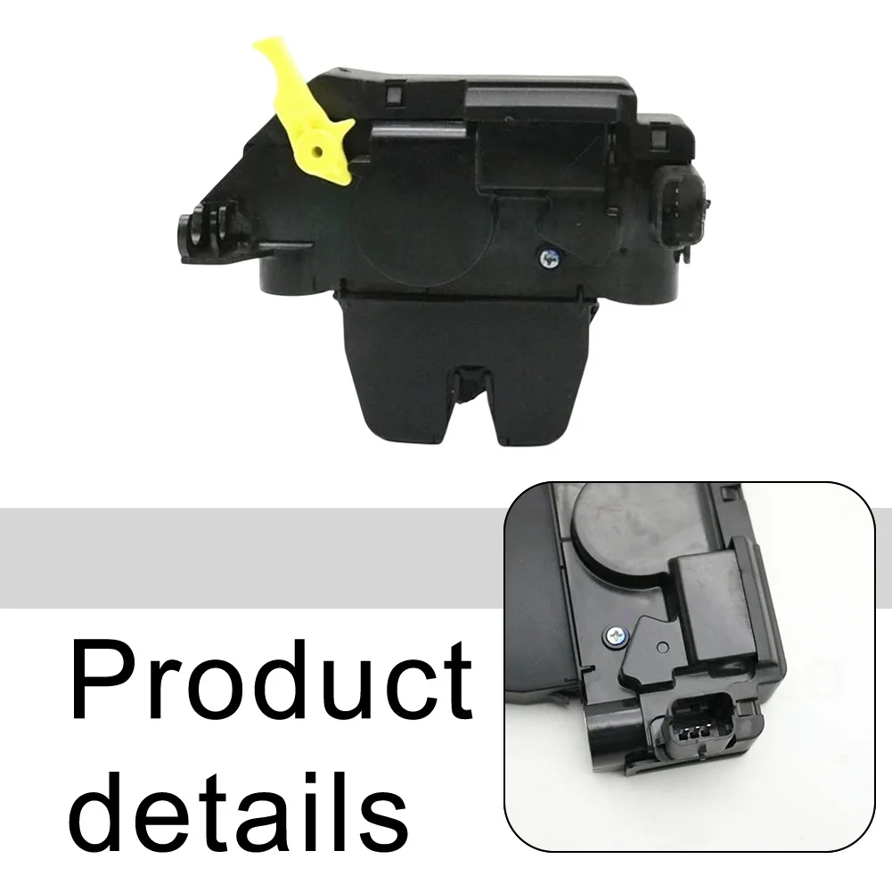 

Replacement Lock Manual Lock Easy To Install High Universality Fitment Manual Installation Black Trunk Security