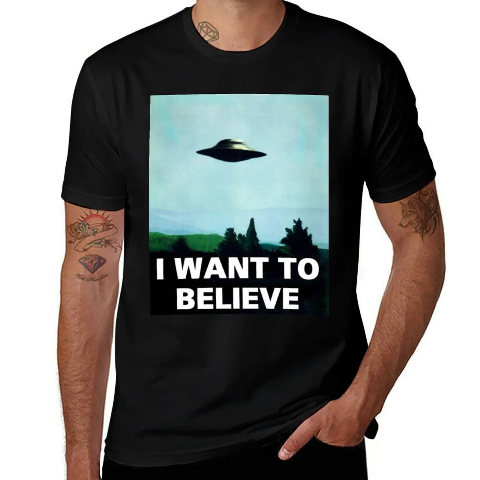 X FILES T-Shirt Mechanic Work Tee Shirt T-Shirt