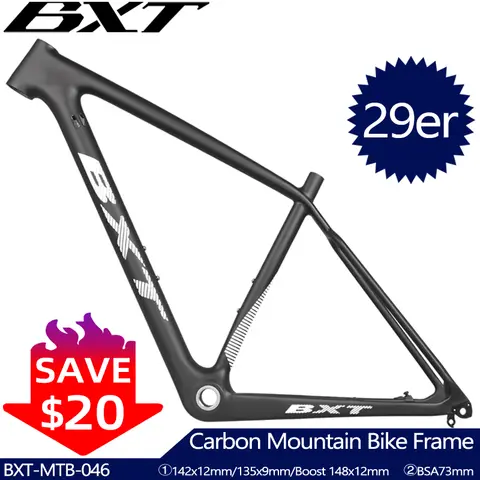 Carbon 29er MTB Frame Boost 148mm BXT