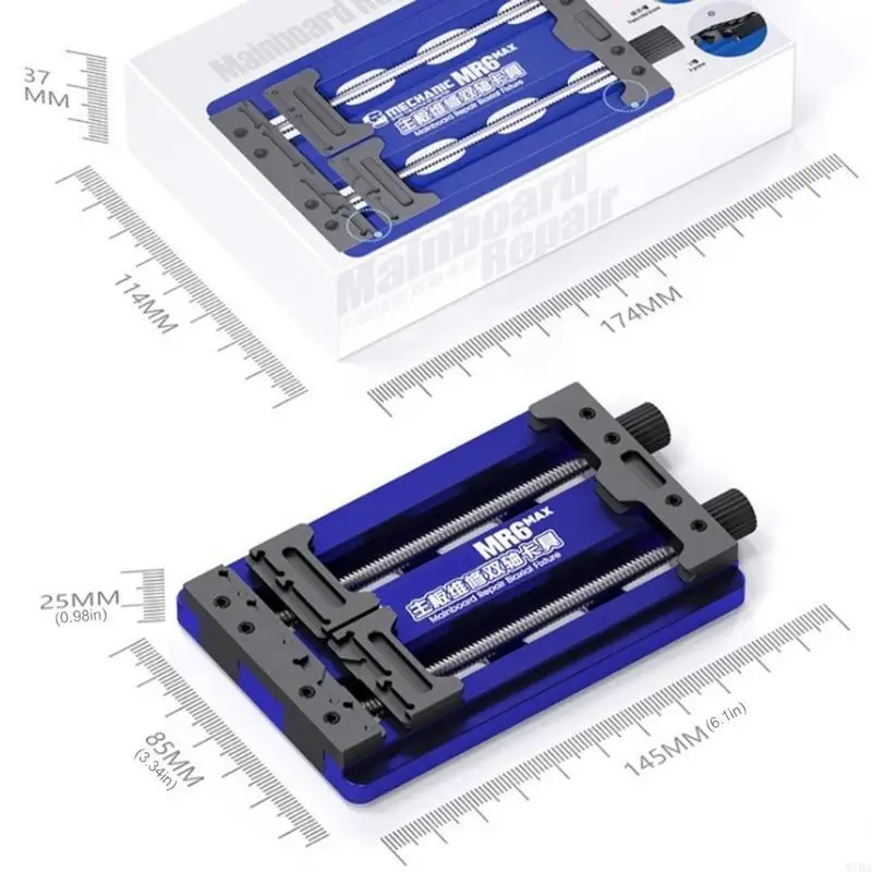 M7DA Doppel Lager Halter für Handy Motherboards IC Chip Clamp Reparatur Werkzeug Motherboards Spann Zubehör