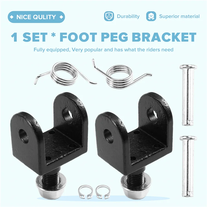 تتجه Footpeg ل Surron S X ضوء النحل على الطرق الوعرة مركبة كهربية دراجة نارية القدم الوتد اتصال قوس القدم الوتد قوس