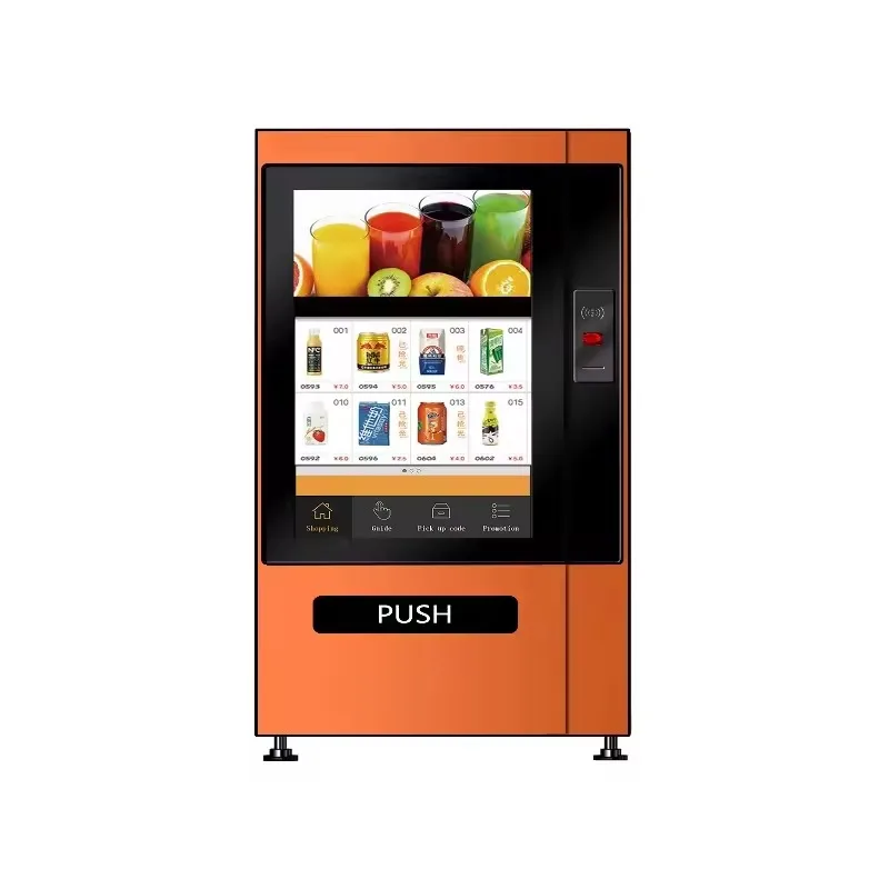FOODLINE High Capacity Combo Vending Machine Real Time Cooling Display Stable Snack Drink Storage Retail Gear