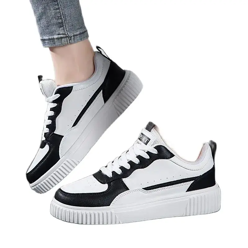 2024 New White Porosity Sneakers Unisex Classic Casual Sports Shoes Sneakers Outdoor Man Light Comfortable Skateboard Shoes 45