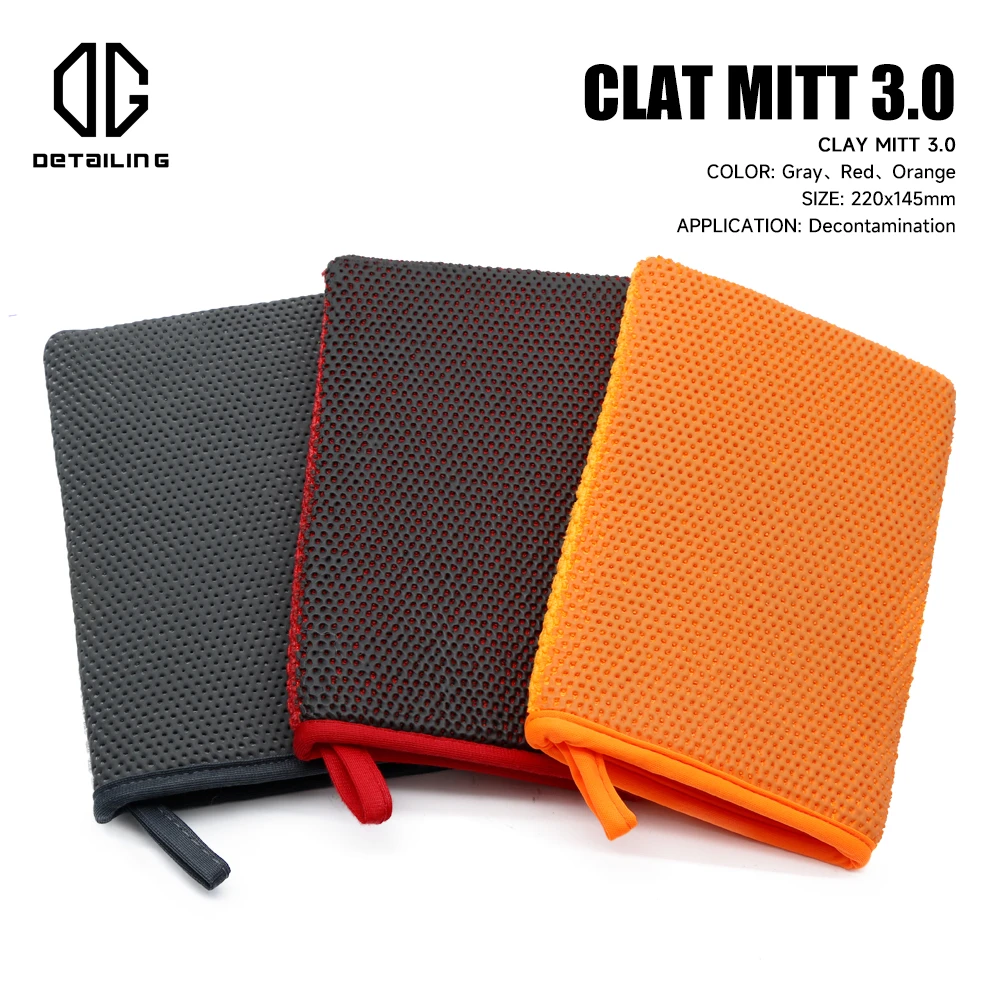 

DETAILING 3.0 Clay Mitt Magic Clay Bar Washing Gloves Auto Care Polishing Cloth Car Cleaning Tools