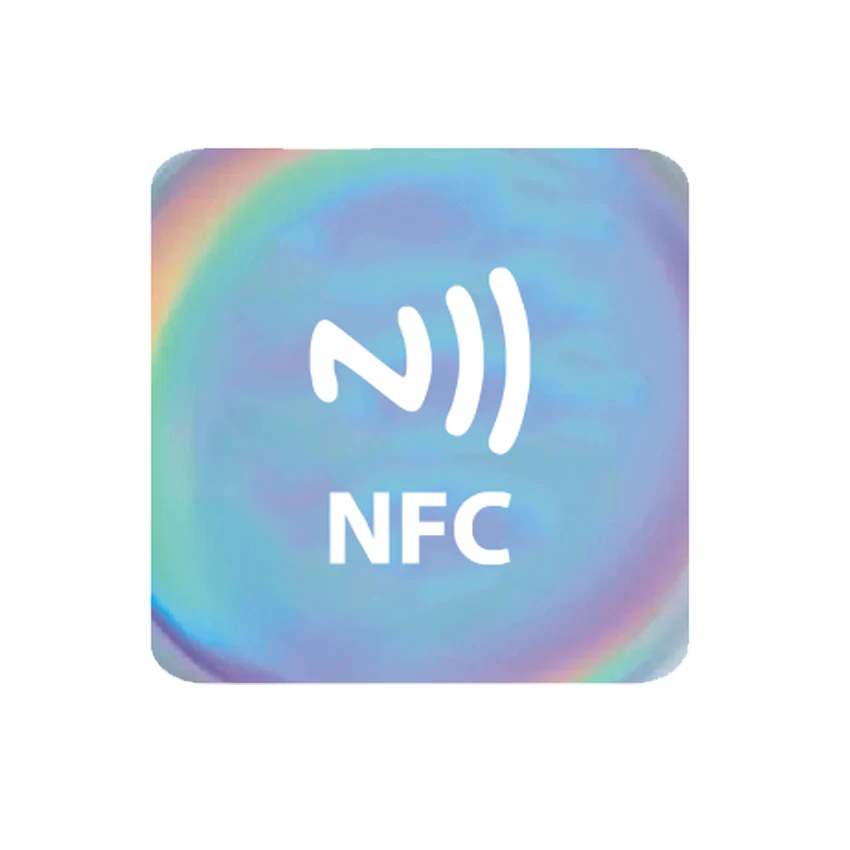 Social media Waterproof NFC epoxy Tag/ Label/ Sticker for Sharing Contact information