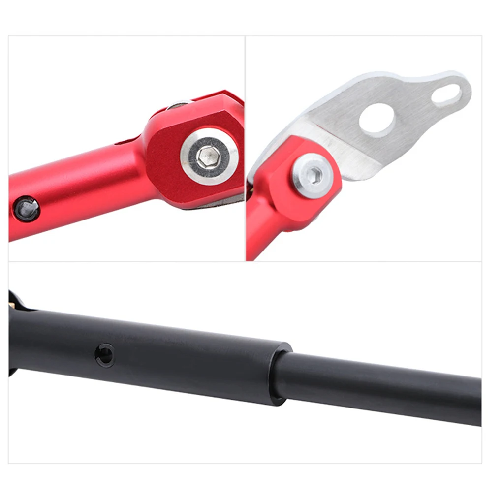 Cavalletto per bici Accessori modificati Cavalletti laterali per bici Dorato 20 pollici