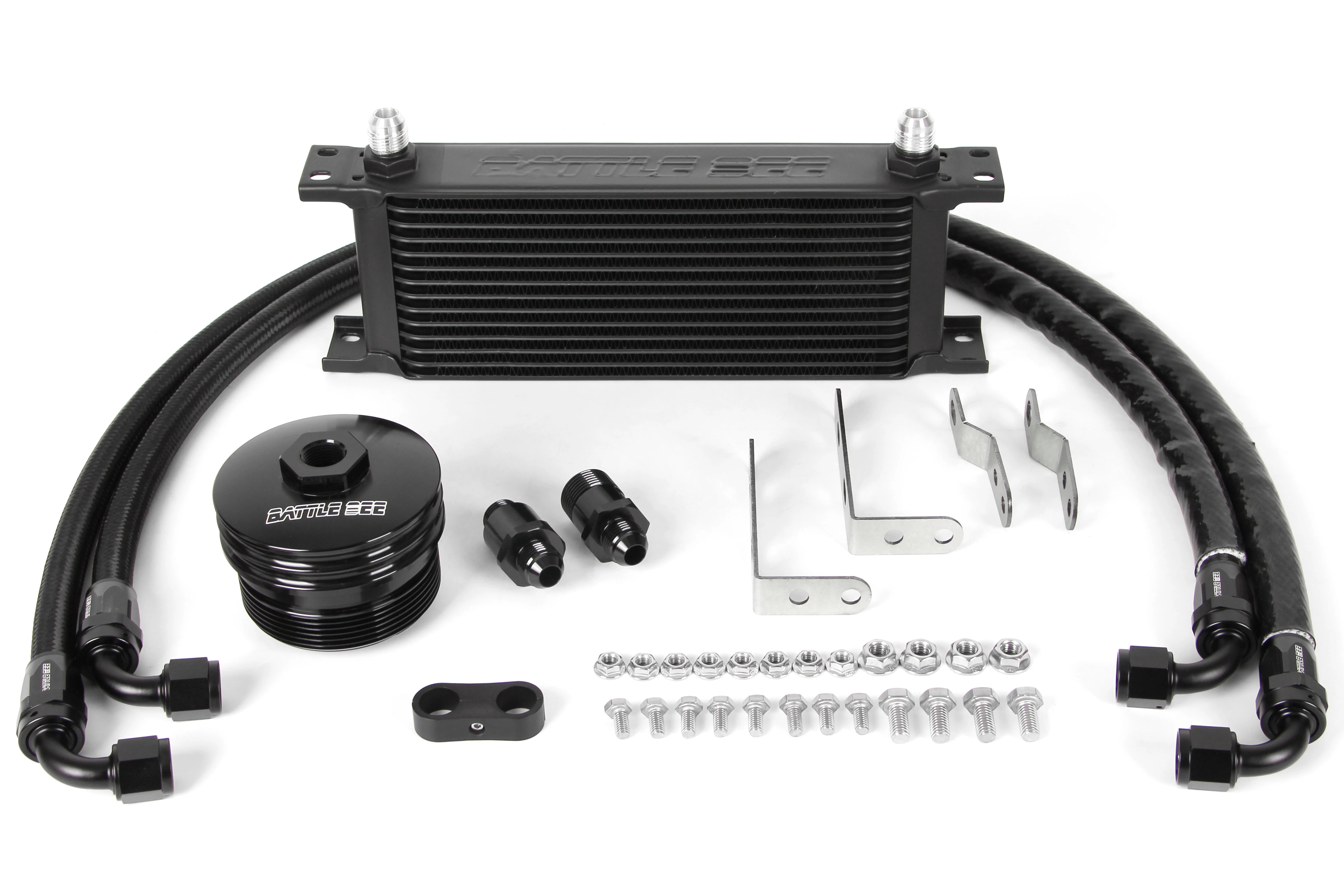 Engine Oil Cooler Kit for Toyota MarkX Crown 2.5L Engine Radiator Oil Filter Sandwich Plate Adapter Connector