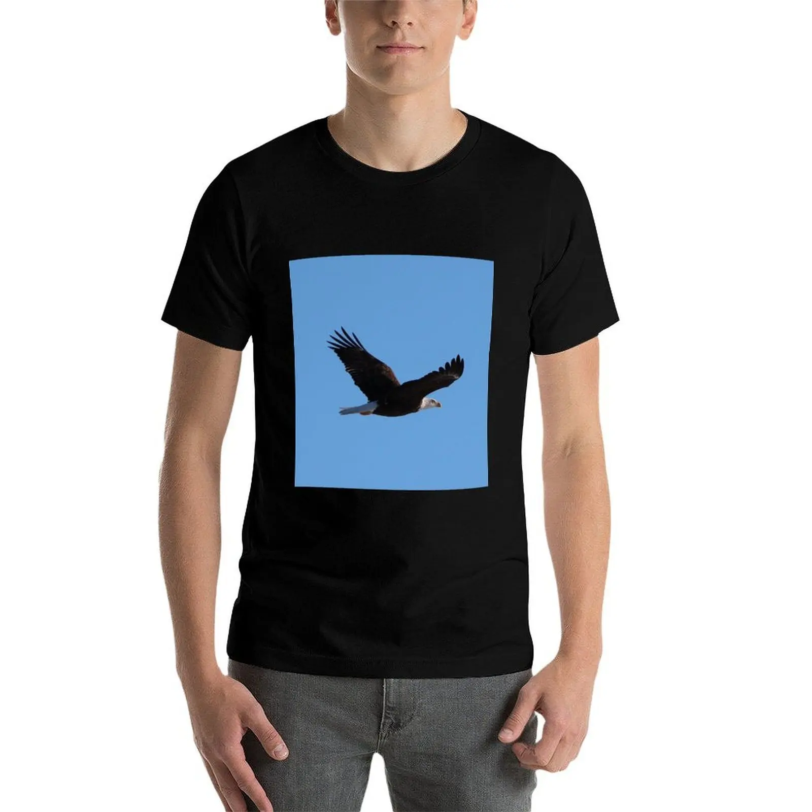 

American Bald Eagle T-Shirt men t shirt cotton 100% t shirts with prints T-Shirt