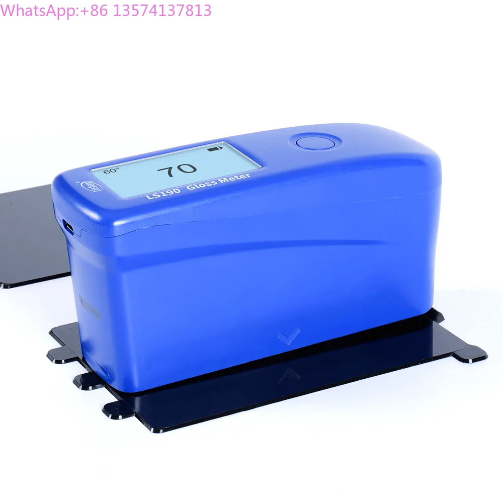 

LS190 60 Degree Glossmeter Single Angle Gloss Instrument Portable Sheen Glossy Meter Digital Glossmeter Gloss Meter