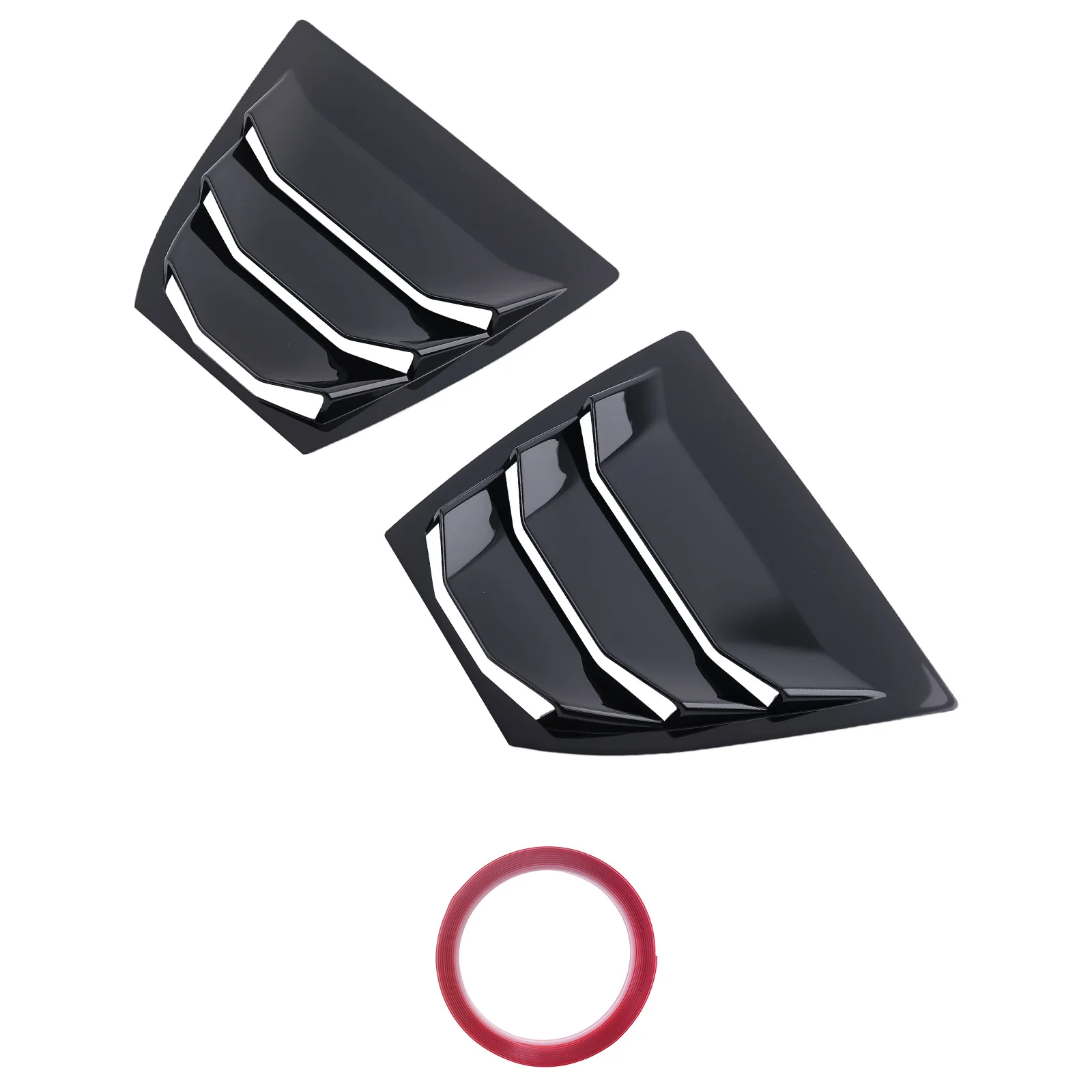 

Side Window Louvers for Mazda 3 Axela 14-18 ABS Gloss Black Weatherproof