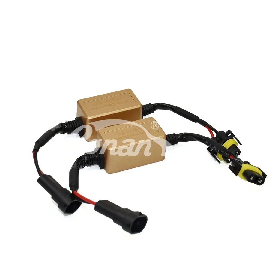 Ronan Canbus Decoders C16 Anti Flicker Error Free Warning Resistor Canceller 12V for Bi-Led lens and LED HID Bulb Plug and Play