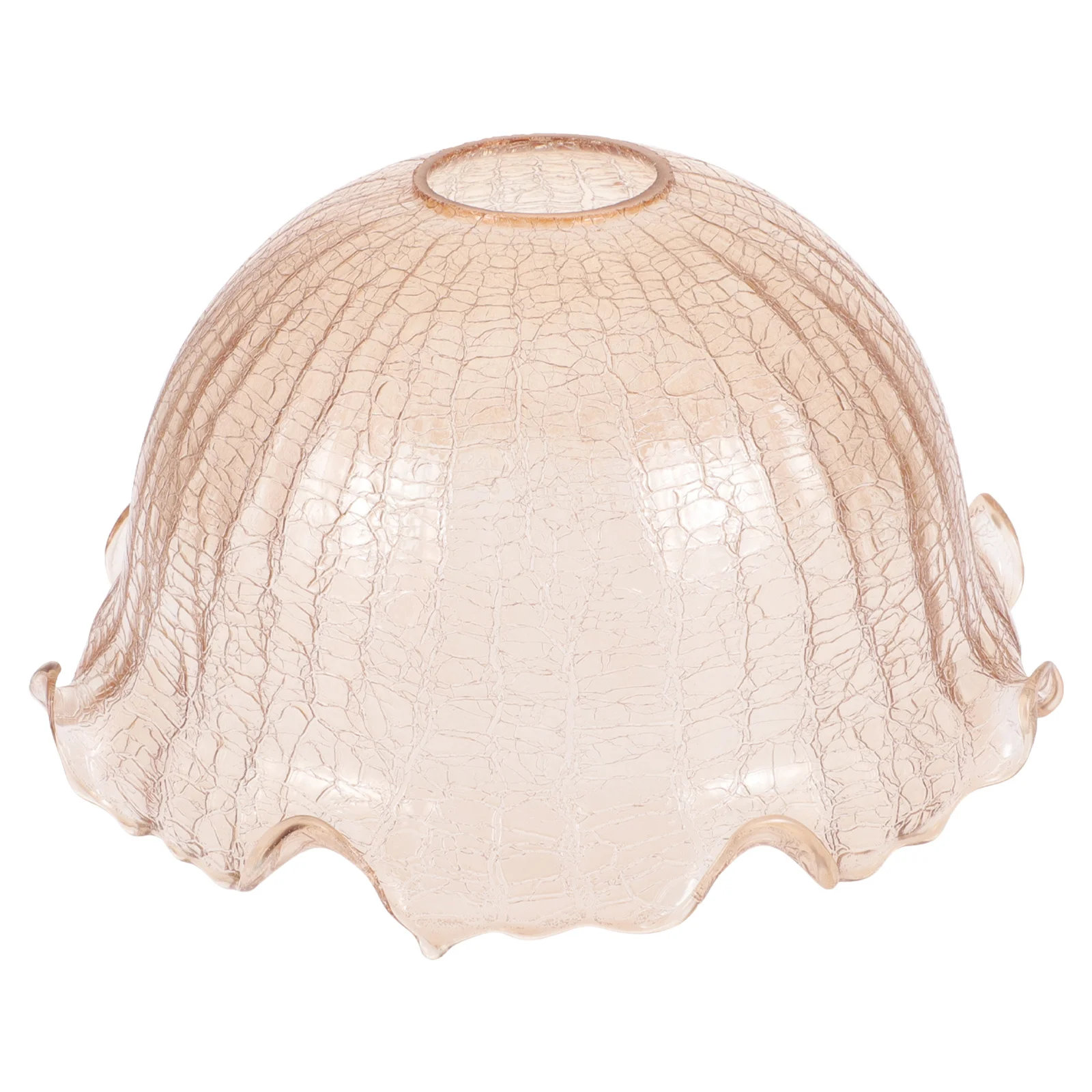 

Elegant Crack Glass Lamp Shade Replacement Light Cover for Bedroom Living Room Chandelier Pendant Lamp Replacement Glass Shades