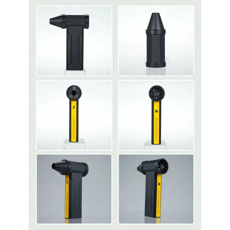 BIESUO 160000 RPM Electric Air Blower Turbo Jet Fan Brushless Motor High-Speed Turbo Violent Fan USB Rechargeable Powerful