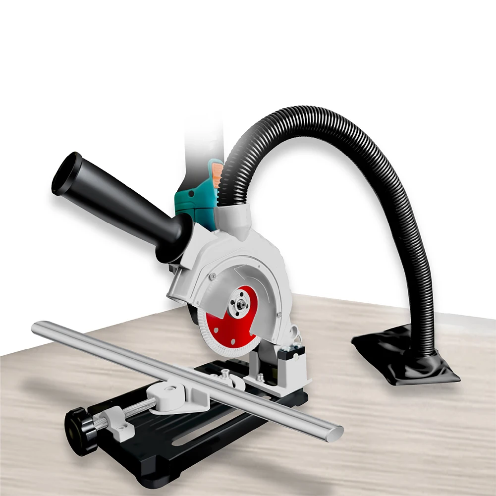 Angle Grinder Cutting Stand 45 Degree Clamping Holder For 115mm 125mm Disc Aluminum Alloy Base Saw Conversion Tool With Vacuum H