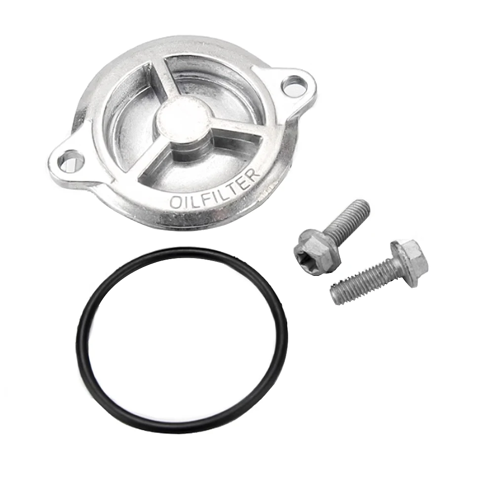 Motorcycle For CFMOTO 800MT CF800-5-7 800NK Oil Filter Element Cover Plug Cover Cap Seal Ring Screws