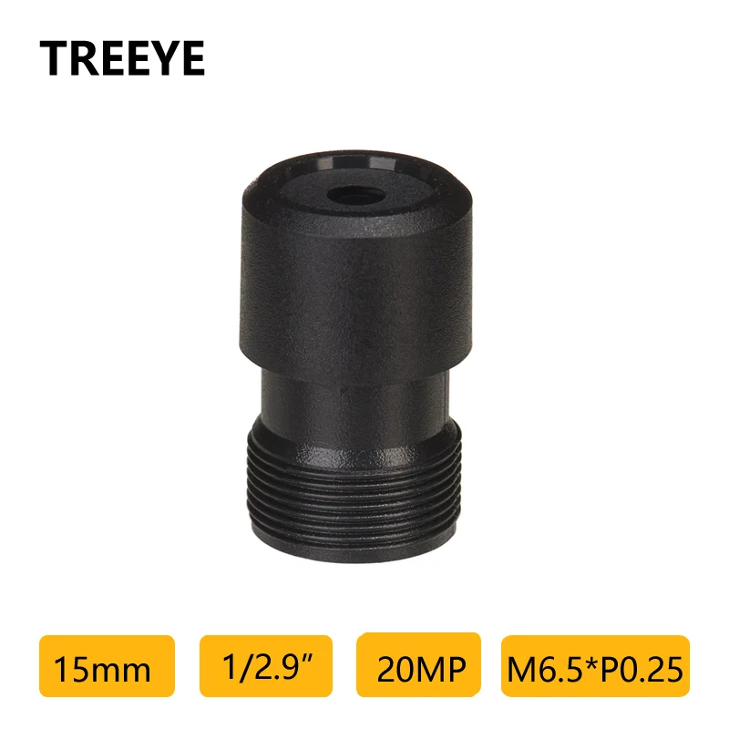 

Объектив HD 20MP 15 мм M6.5 1/2,9 дюйма 20,0 мегапикселей 650 нм ИК-фильтр Объектив сканирования для умного дома Объектив биологического наблюдения без искажений