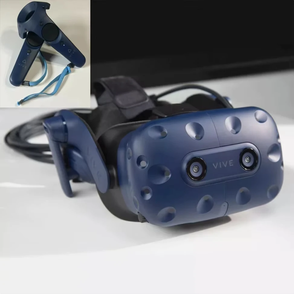 سماعة HTC VIVE pro VR 3K بمقياس الغرفة HMD SteamVR Tracking 2.0 مجموعة كاملة للمبتدئين للألعاب والواقع الافتراضي #6
