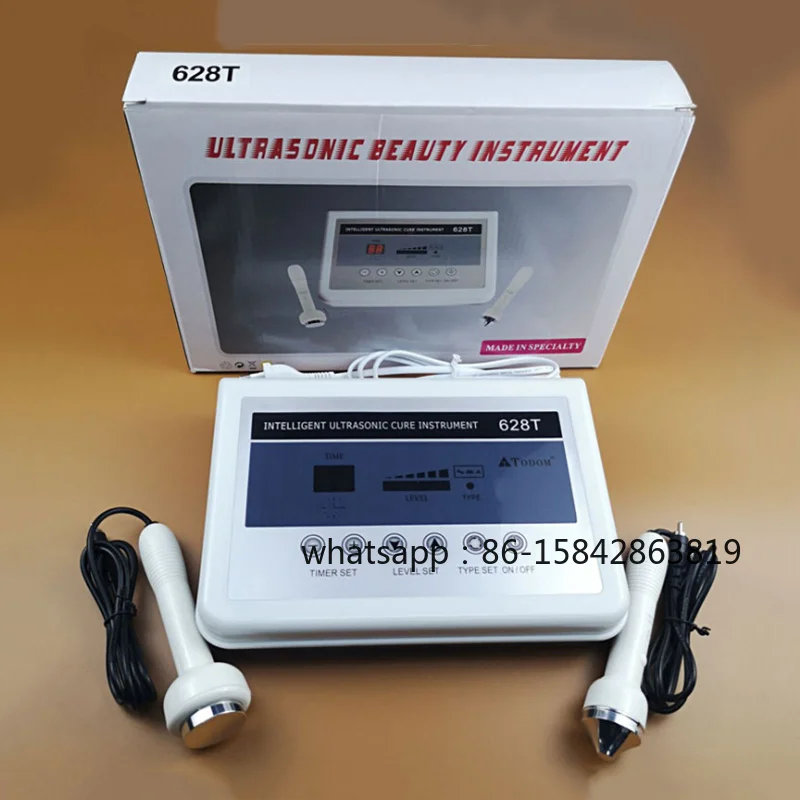 High Frequency Ultrasound Tightening Anti Wrinkle Massager Salon Beauty Device 628T Ultrasonic Facial Machine Skin Care