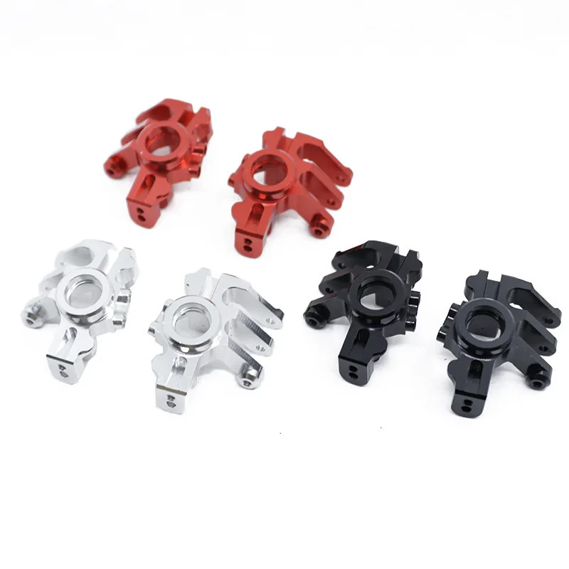 1 paio di tazze dello sterzo in lega di alluminio per accessori di aggiornamento per auto Axial 1/10 RBX10 Ryft 4WD RC