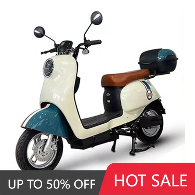 TTY Hot Sale Electric Bike Scooter 500W 2 Seats Adult Moped New Cheap Electric Bike