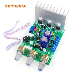 SOTAMIA TDA2030 Subwoofer 2.1 Wzmacniacz Audio Board 15Wx2+30W Amplificador Wzmacniacz mocy Głośnik Mini Amp DIY Inteligentny dom