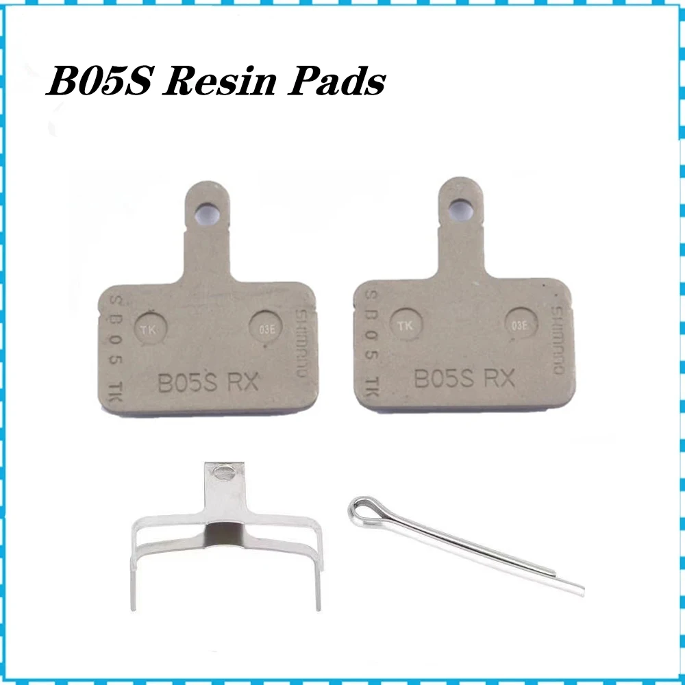 1/2 Pairs B01S B05S Resin Pad Bicycle Disc Brake Pads for Shimano MT200 M355 M375 M395 M415 M416 M446 M447 M485 M486 M525 M575