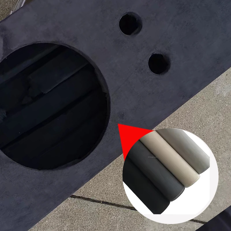 

200x149cm Black Faux Suede Fabric Self Adhesive Wrapping Sticker for Audio Furniture Wrap Car Interior Upholstery Vinyl Fabrics