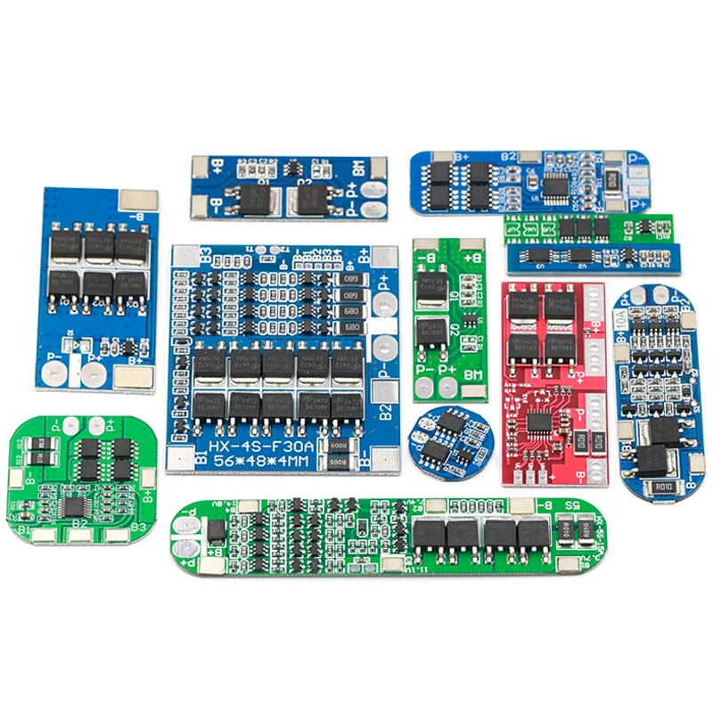 18650 Lithium battery overcharged overpass flow short Lubao charging protection board module 1/2/3/4 series 3.7/12V